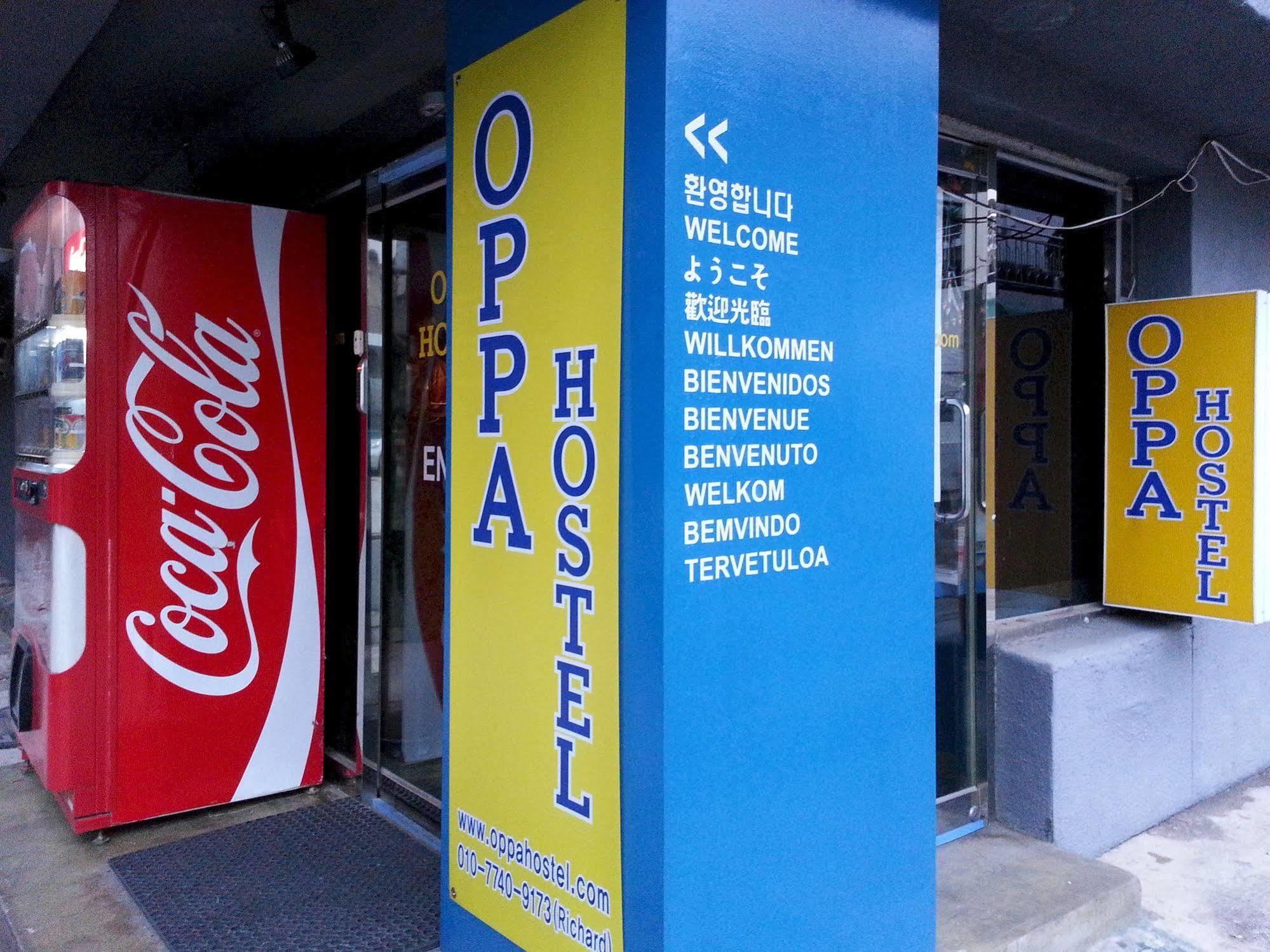 Oppa Hostel Seoel Buitenkant foto