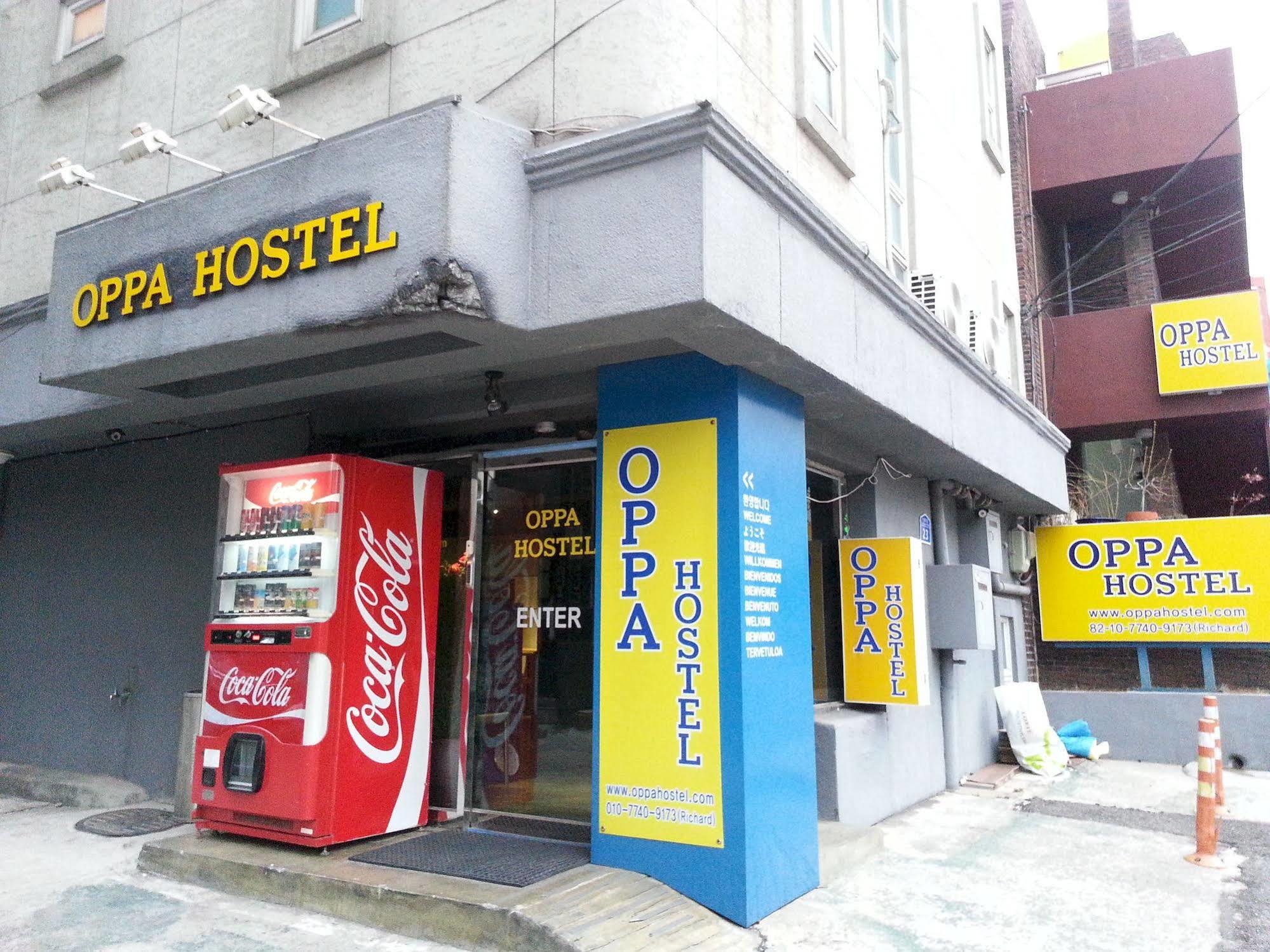 Oppa Hostel Seoel Buitenkant foto