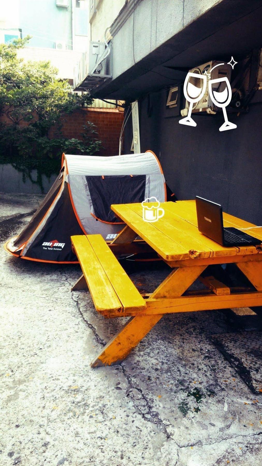 Oppa Hostel Seoel Buitenkant foto